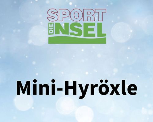 Indoor-Wettbewerb Mini-Hyröxle 